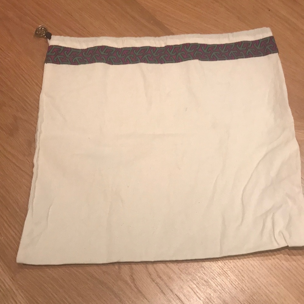 13 inch by14 inch Tory Burch dust bag